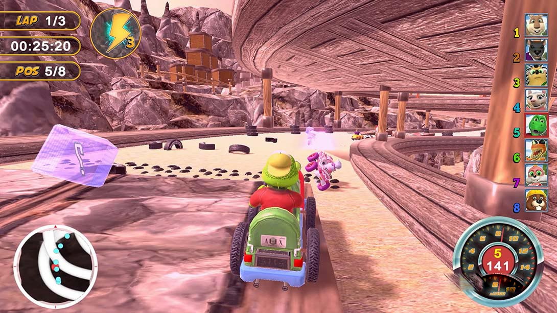 图片[1]-[Switch游戏]伦佐赛车 Renzo Racer-梦境潮玩