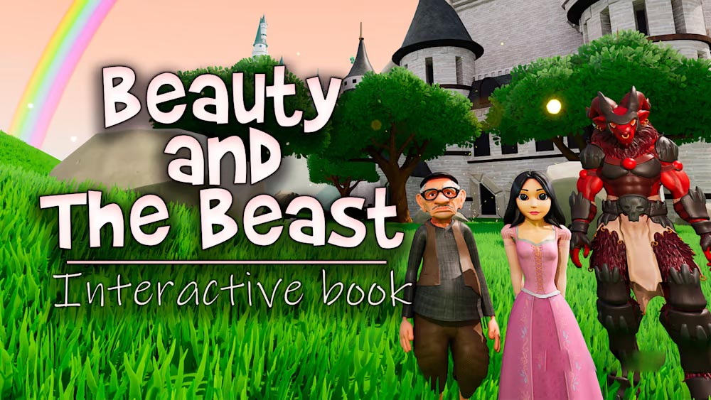 [Switch游戏]美女与野兽：互动书 Beauty and the Beast: Interactive Book-梦境潮玩