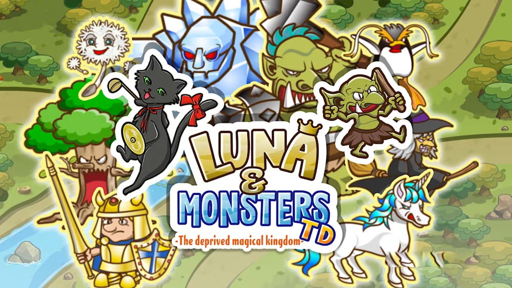 [Switch游戏]露娜与怪兽塔防 被剥夺的魔法王国 .Luna & Monsters Tower Defense -The deprived magical kingdo-梦境潮玩