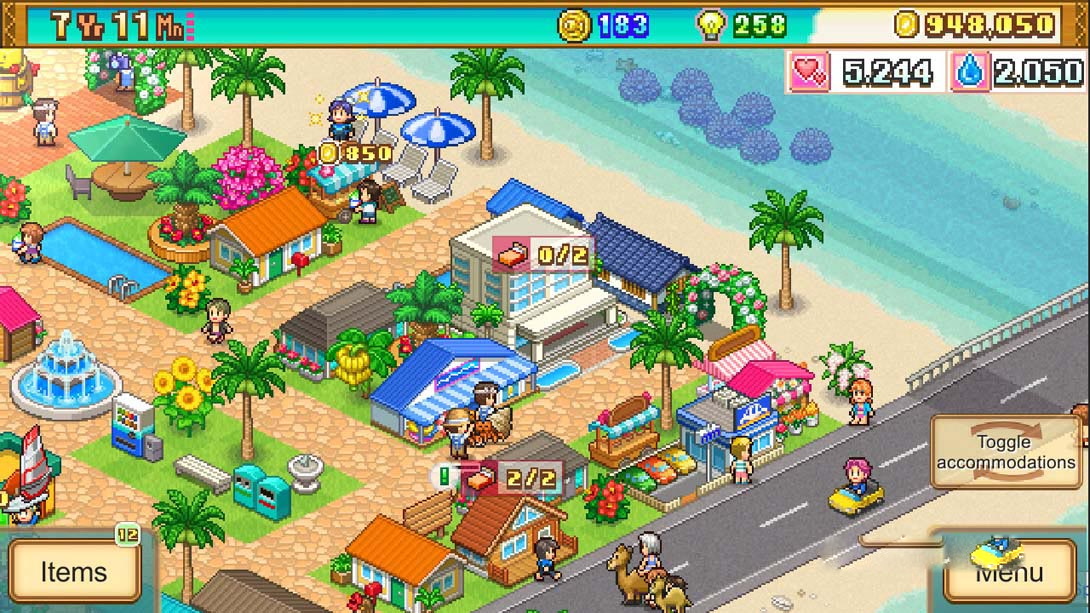 图片[1]-[Switch游戏]南国度假岛物语 Tropical Resort Story-梦境潮玩