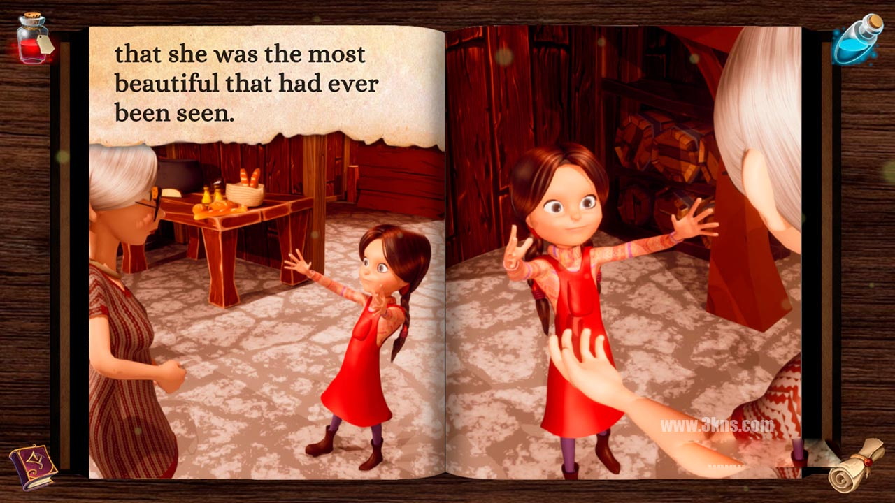 图片[1]-[Switch游戏]小红帽互动书 Little Red Riding Hood: Interactive Book-梦境潮玩