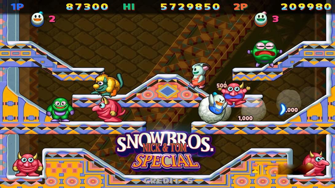[Switch游戏]雪人兄弟特别版 Snow Bros. Special-梦境潮玩