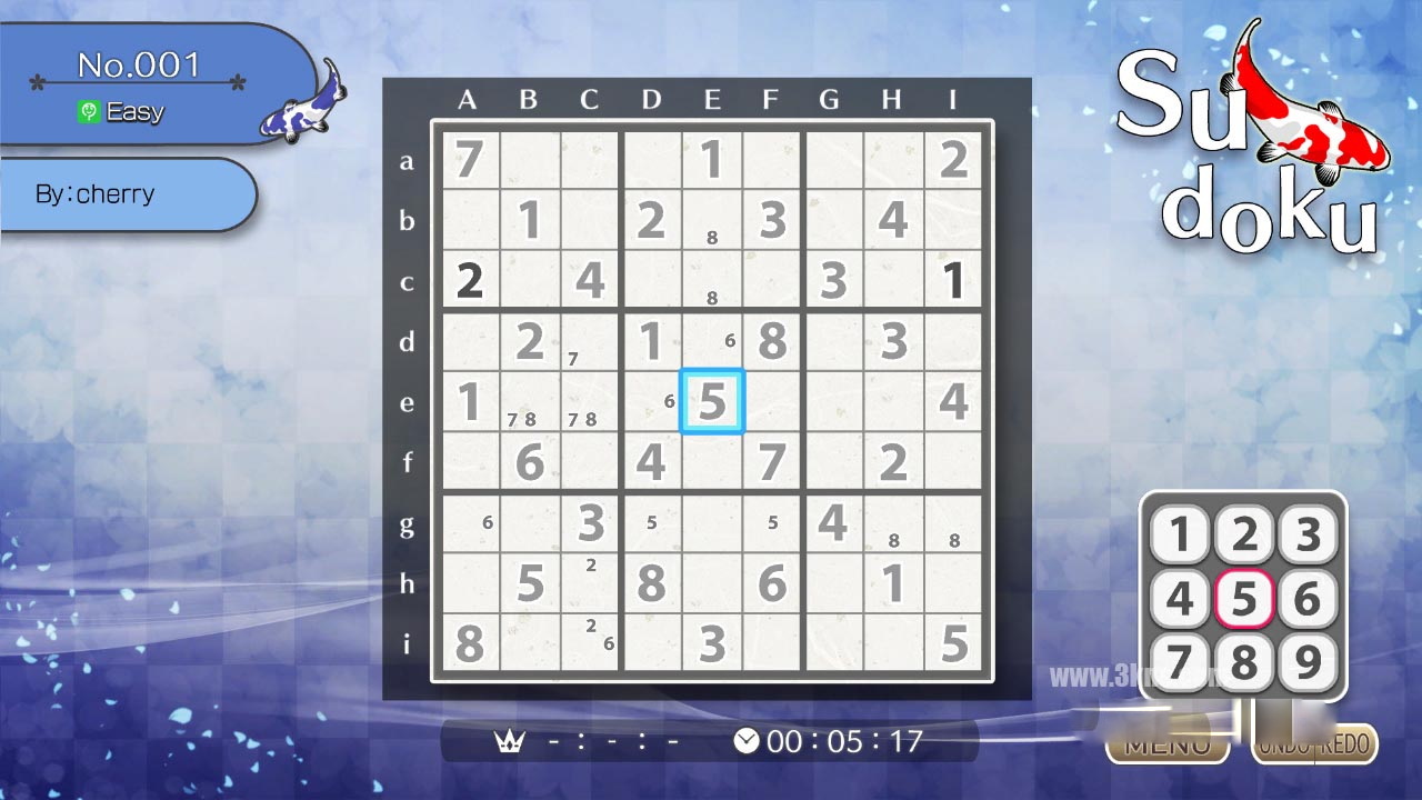 图片[1]-[Switch游戏]Puzzle by Nikoli S Sudoku-梦境潮玩