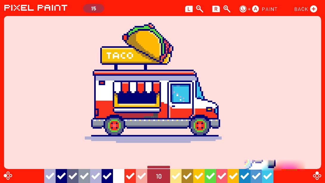 图片[1]-[Switch游戏]像素画 Pixel Paint-梦境潮玩