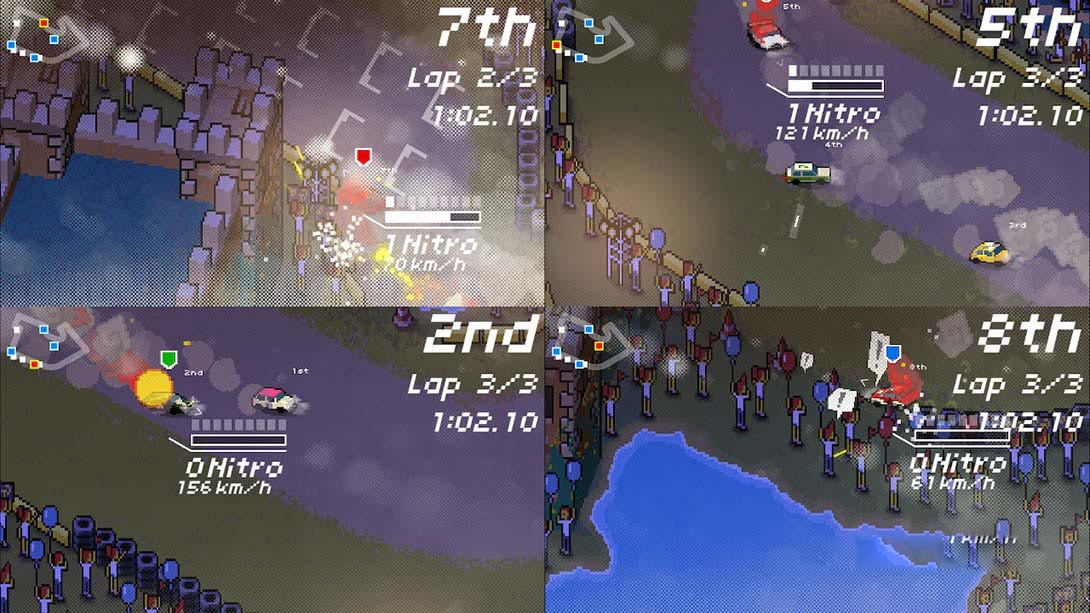 图片[1]-[Switch游戏]超级像素赛车 Super Pixel Racers-梦境潮玩