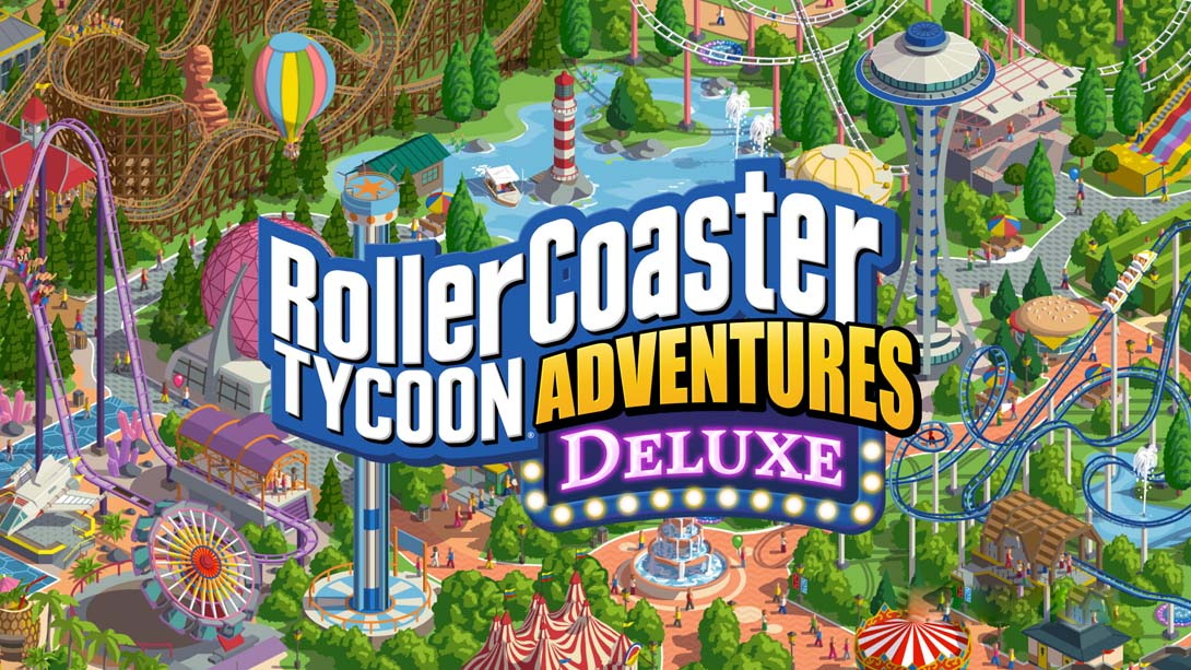 [Switch游戏]过山车大亨冒险豪华版 .RollerCoaster Tycoon Adventures Deluxe-梦境潮玩