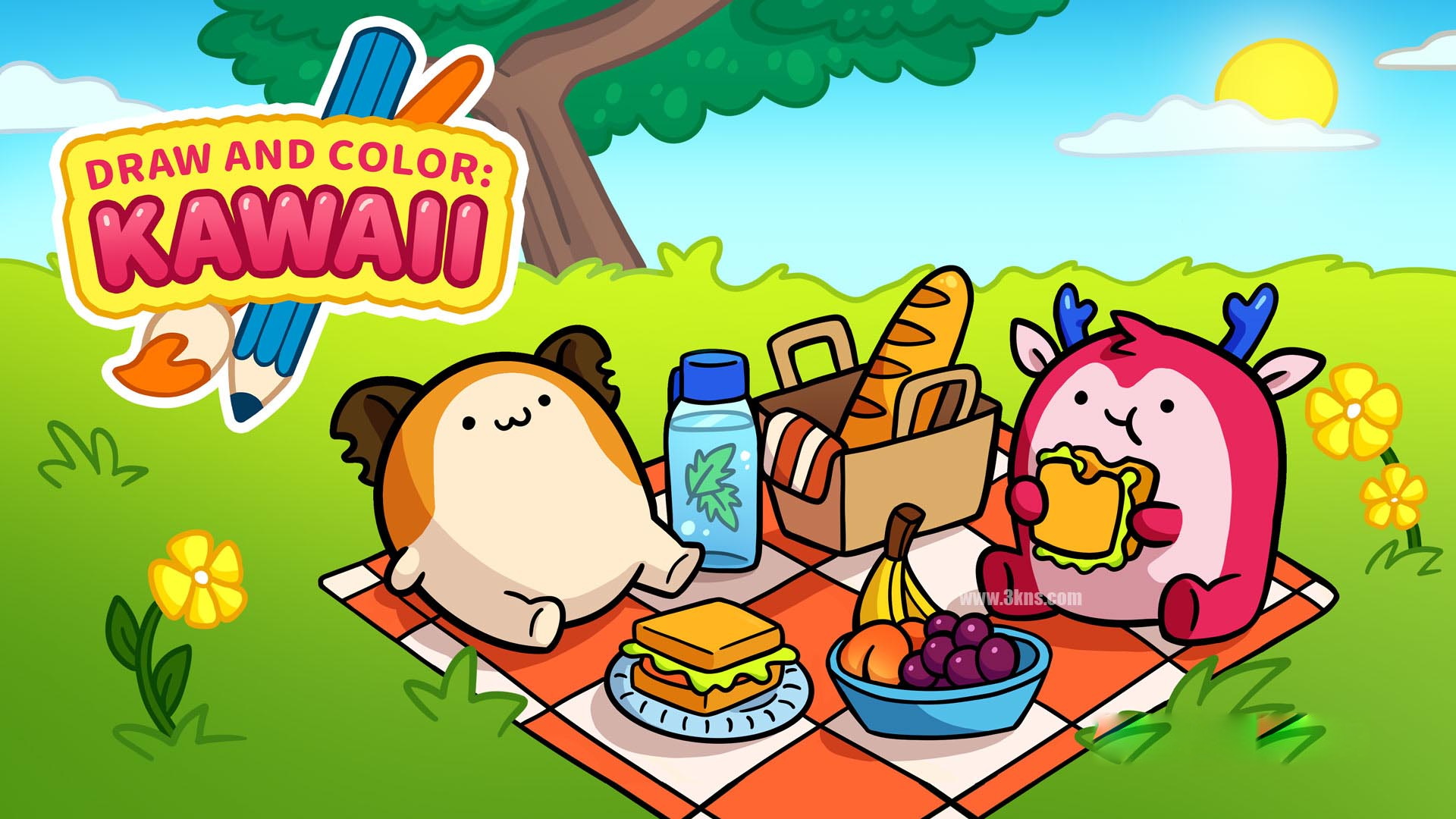 [Switch游戏]DRAW AND COLOR KAWAII-梦境潮玩