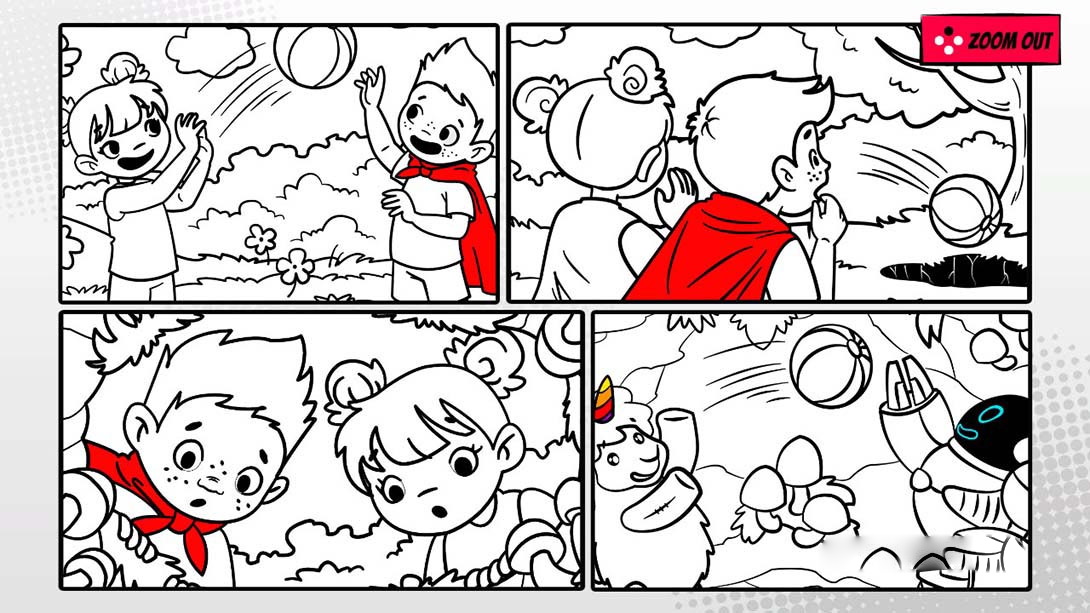 图片[1]-[Switch游戏]Comic Coloring Book-梦境潮玩