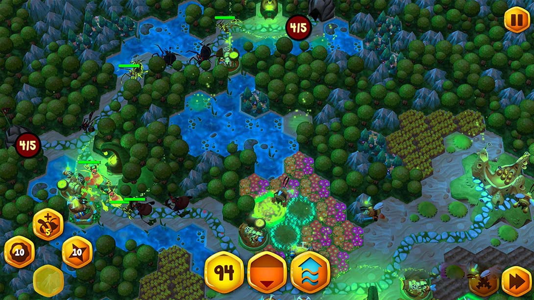 图片[1]-[Switch游戏]蜜蜂塔防 BeeFense BeeMastered-梦境潮玩