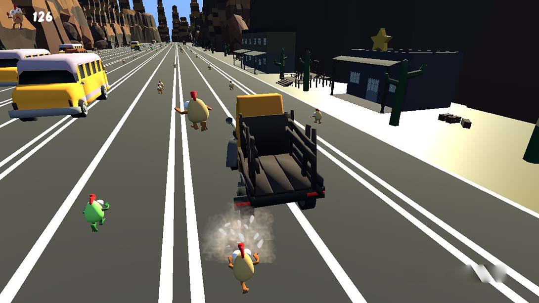 图片[1]-[Switch游戏]轧路鸡 Chickens On The Road-梦境潮玩