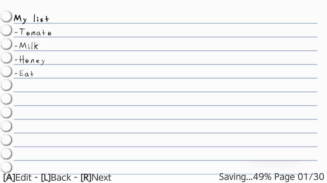 图片[1]-[Switch游戏]笔记本 Notes-梦境潮玩