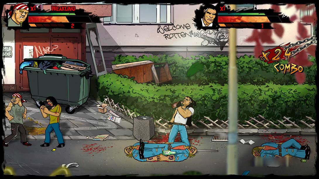 图片[1]-[Switch游戏]斯奇尼与弗兰科 暴力之拳 Skinny and Franko: Fists of Violence-梦境潮玩