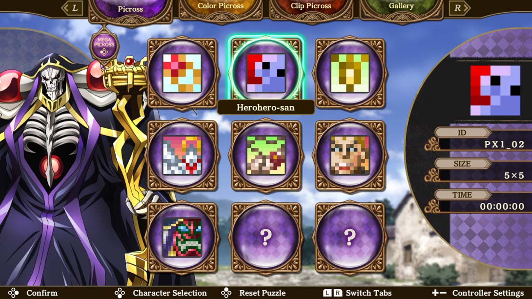 图片[1]-[Switch游戏]纳萨力克的不死者之王 PICROSS LORD OF THE NAZARICK-梦境潮玩