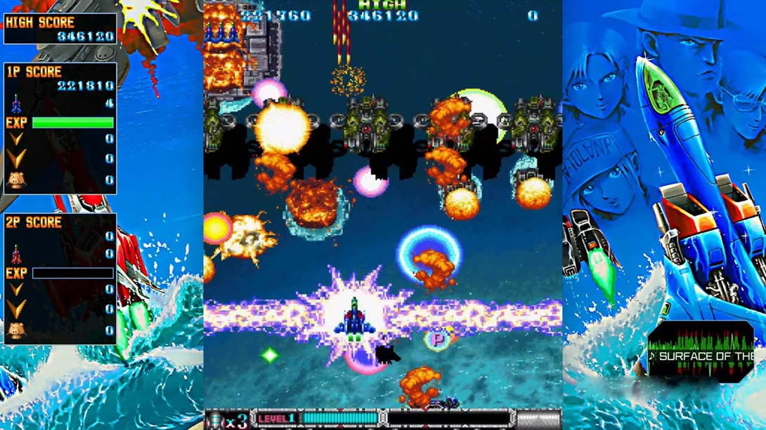 图片[1]-[Switch游戏]疯狂枪支Saturn 致敬升级版 .BATSUGUN Saturn Tribute Boosted-梦境潮玩