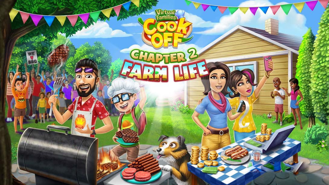 [Switch游戏]虚拟家庭煮饭2 .Virtual Families Cook Off Chapter 2 Farm Life-梦境潮玩