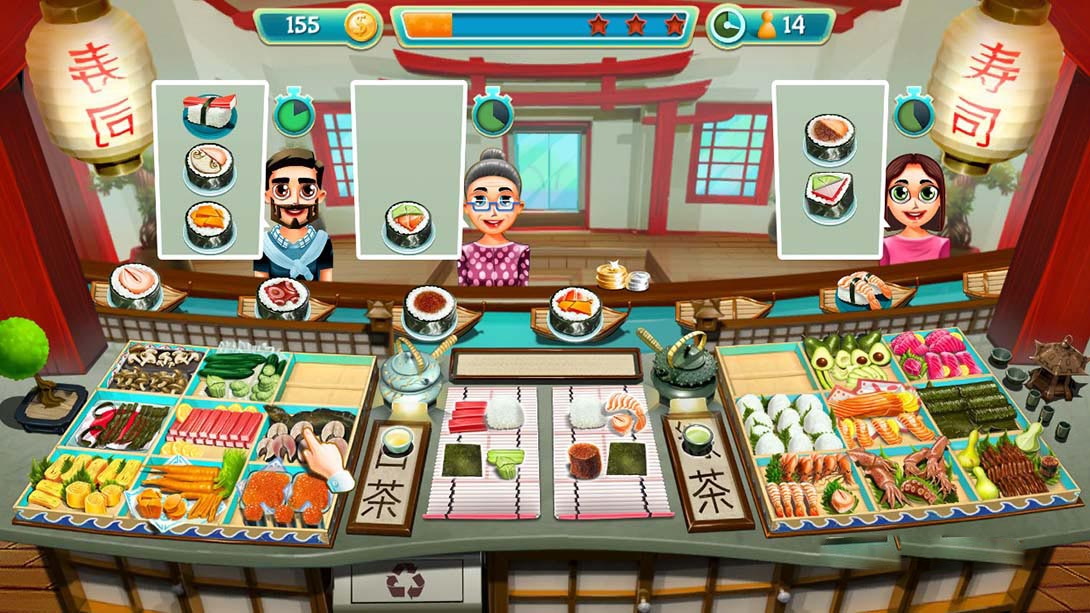 图片[1]-[Switch游戏]寿司时间 Sushi Time!-梦境潮玩