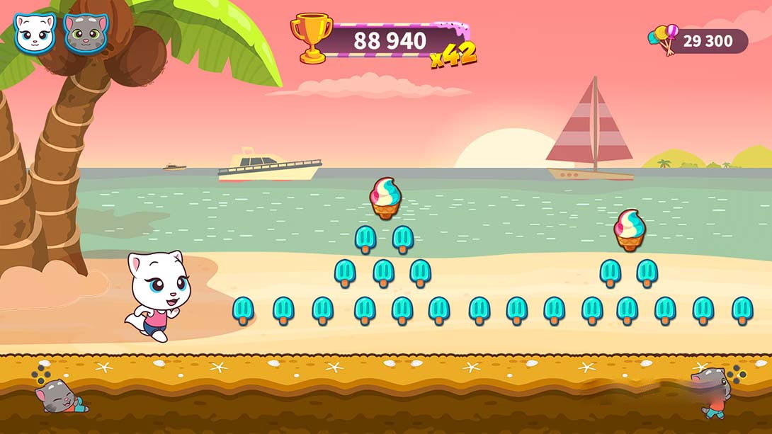 图片[1]-[Switch游戏]汤姆猫糖果跑酷 Talking Tom Candy Run-梦境潮玩