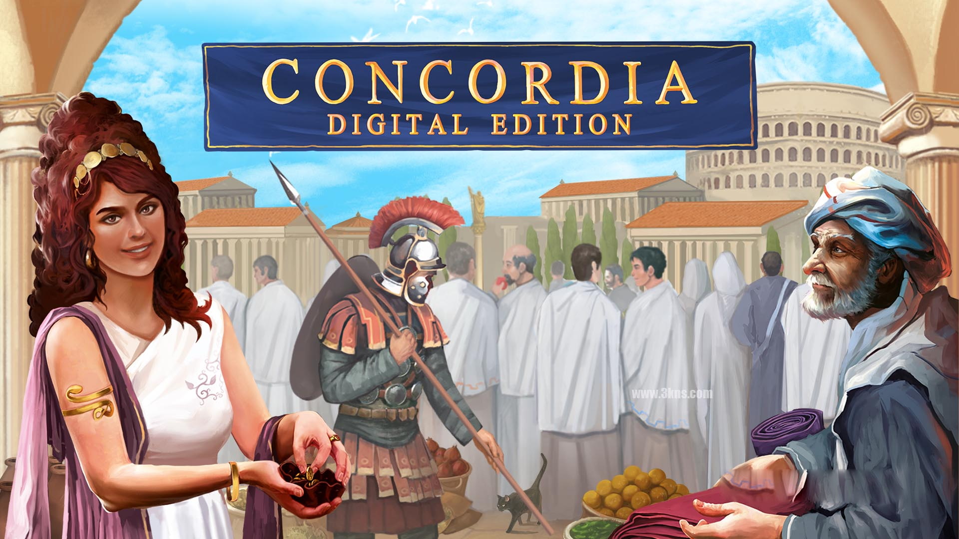 [Switch游戏]康考迪亚：数字版 Concordia: Digital Edition-梦境潮玩