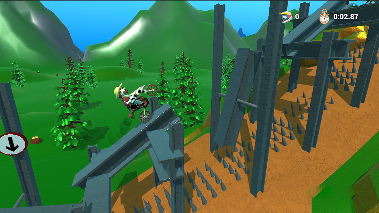 图片[1]-[Switch游戏]自行车试验2 .GnarBike Trials 2-梦境潮玩