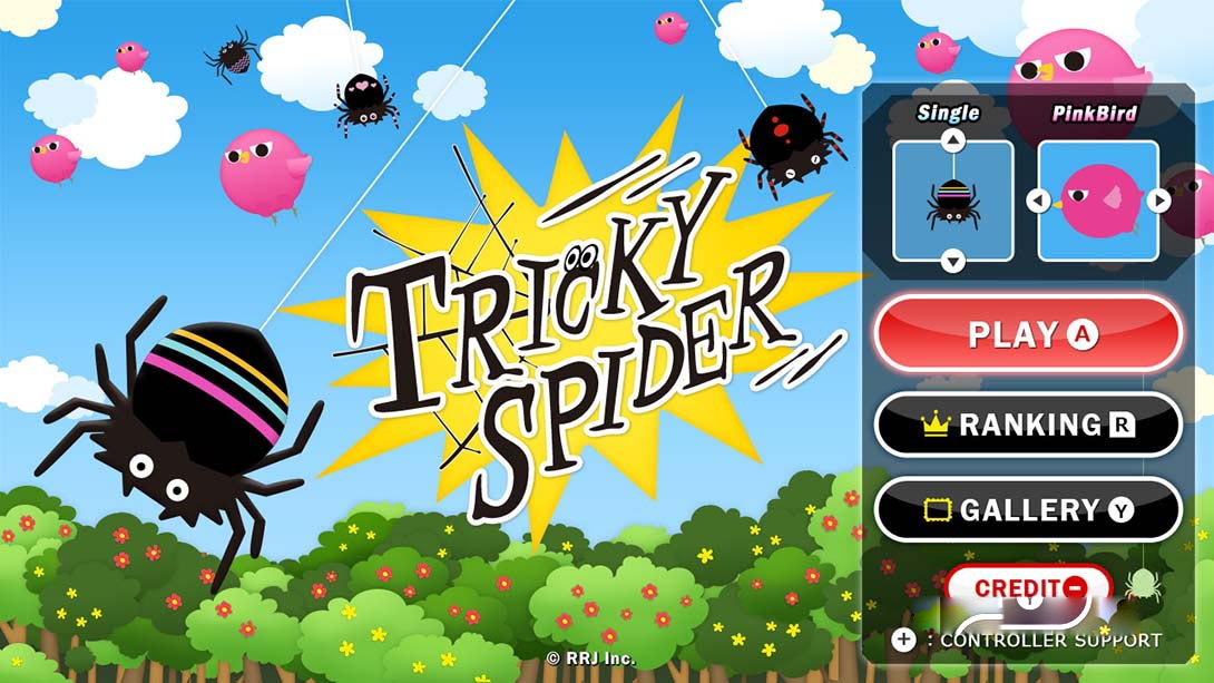 图片[1]-[Switch游戏]棘手蜘蛛 Tricky Spider-梦境潮玩