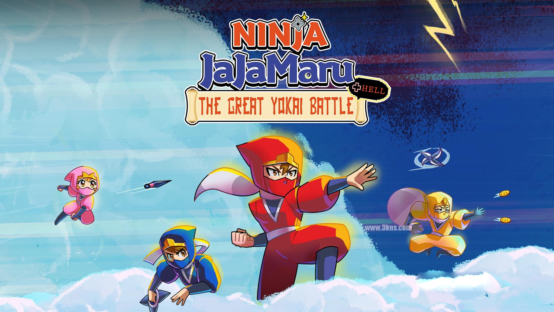 [Switch游戏]忍者茶茶丸 妖怪大决战+地狱 .Ninja JaJaMaru: The Great Yokai Battle + Hell-梦境潮玩