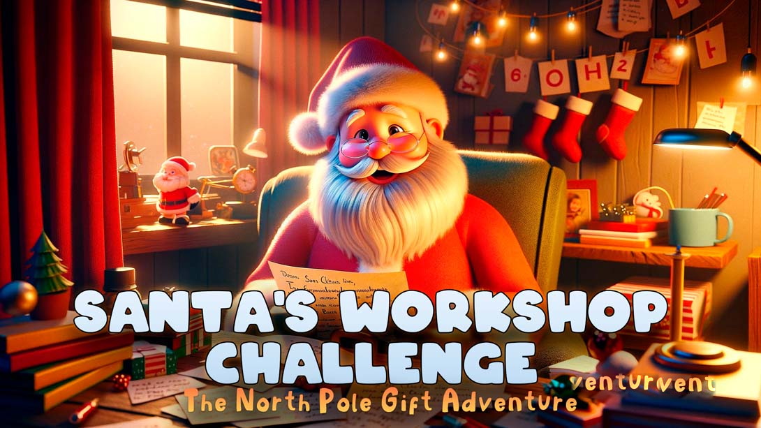 [Switch游戏]圣诞老人的工作室挑战:北极礼物冒险 .Santa's Workshop Challenge: The North Pole Gift Adventure-梦境潮玩
