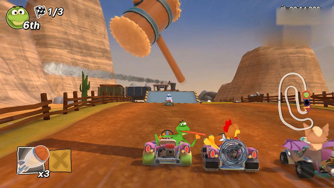 图片[1]-[Switch游戏]疯狂鸡卡丁车4 .Crazy Chicken Kart 4-梦境潮玩