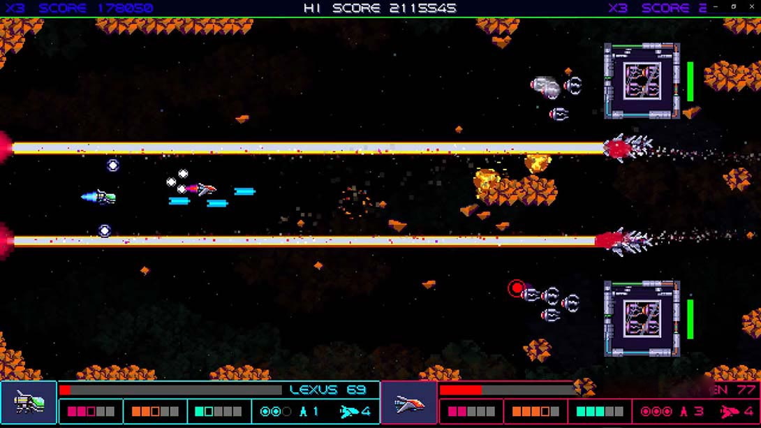 图片[1]-[Switch游戏]银河战争 EX Galactic Wars EX-梦境潮玩