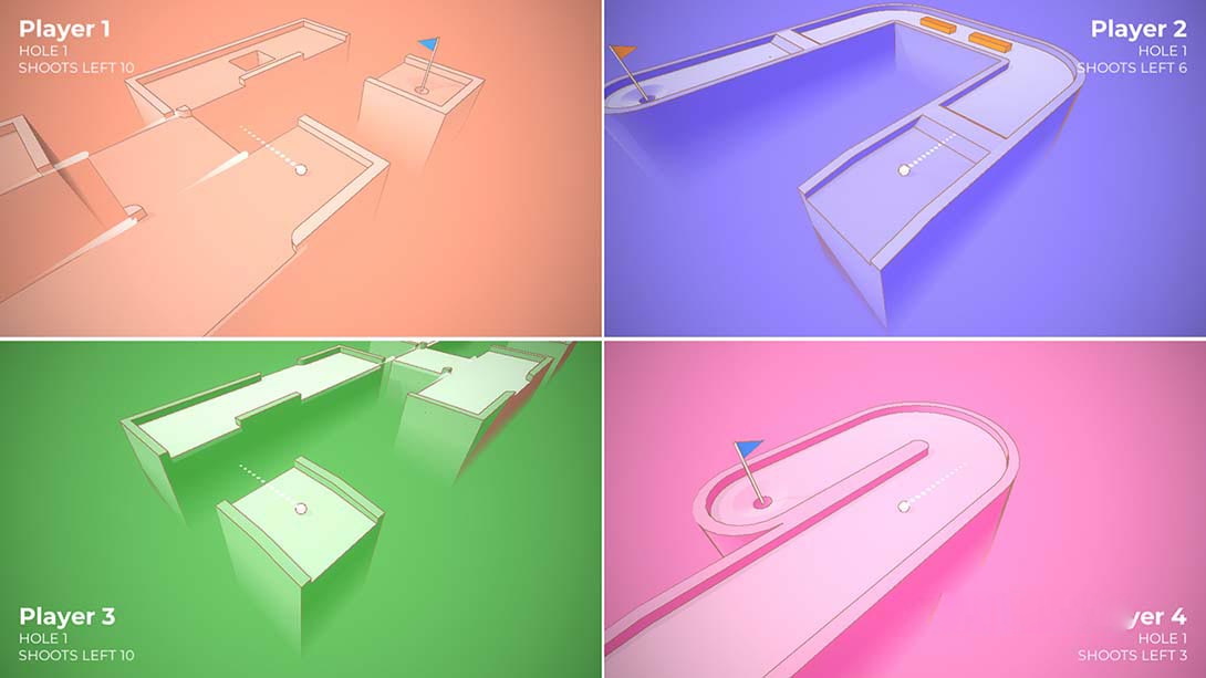 图片[1]-[Switch游戏]纯粹的迷你高尔夫球场 Pure Mini Golf-梦境潮玩