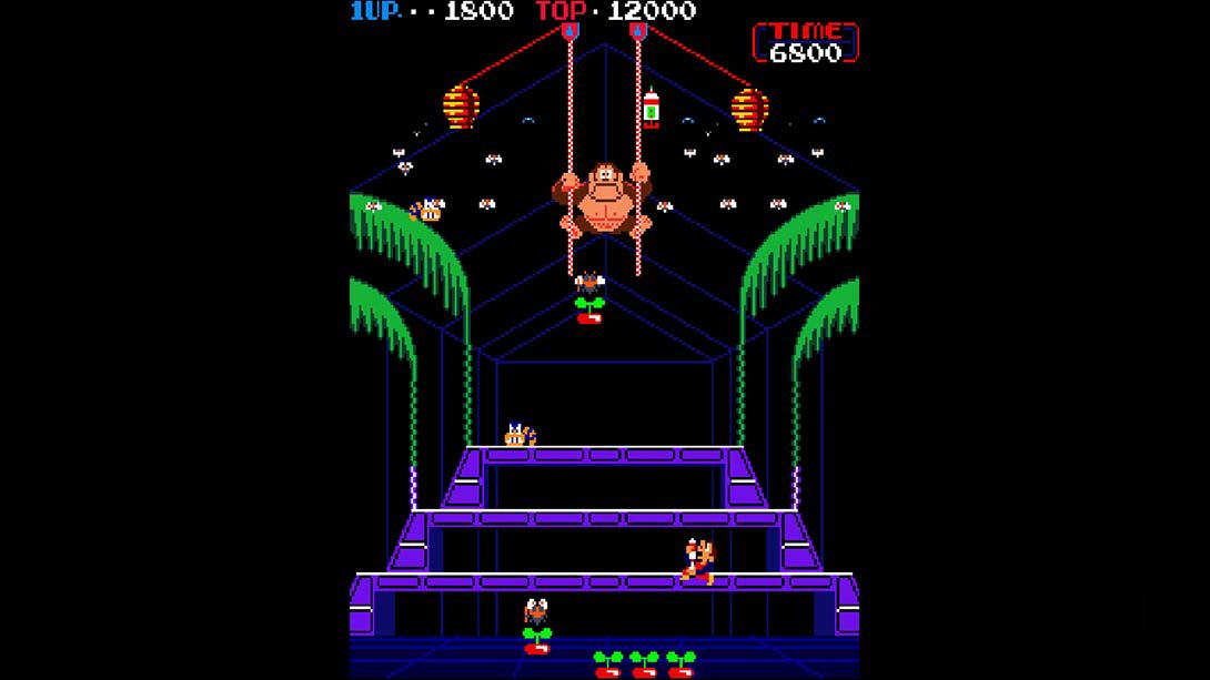 图片[1]-[Switch游戏]街机档案：森喜刚3 Arcade Archives DONKEY KONG 3-梦境潮玩