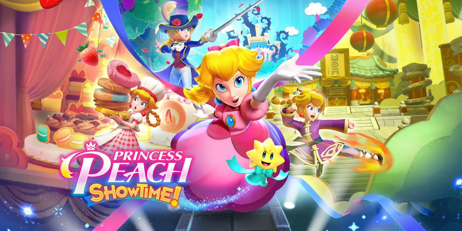 [Switch游戏]碧琪公主:表演时刻 .Princess Peach: Showtime!-梦境潮玩