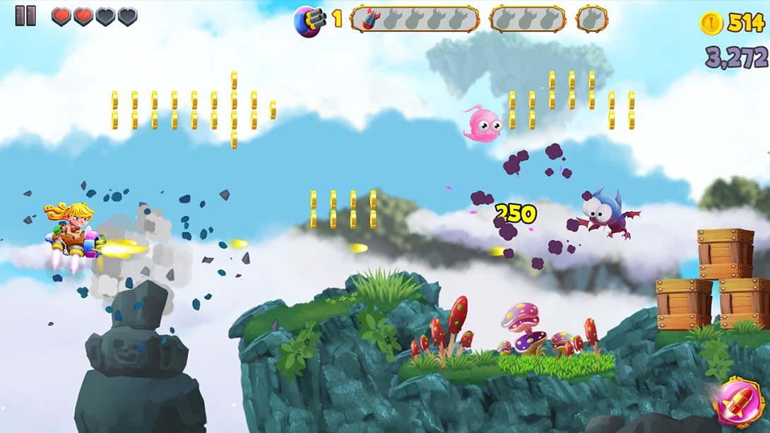 图片[1]-[Switch游戏]浮岛冲刺 – 空袭出击 Skyland Rush – Air Raid Attack-梦境潮玩