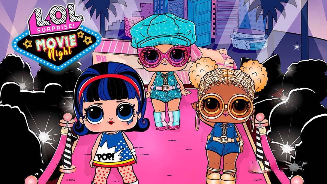 [Switch游戏]L.O.L惊喜拆拆球 电影之夜 L.O.L. Surprise! Movie Night-梦境潮玩