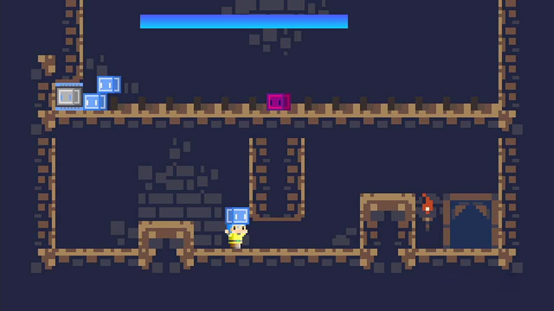 图片[1]-[Switch游戏]像素游戏制作者系列：BLOCK SLIME CAVE Pixel Game Maker Series BLOCK …-梦境潮玩