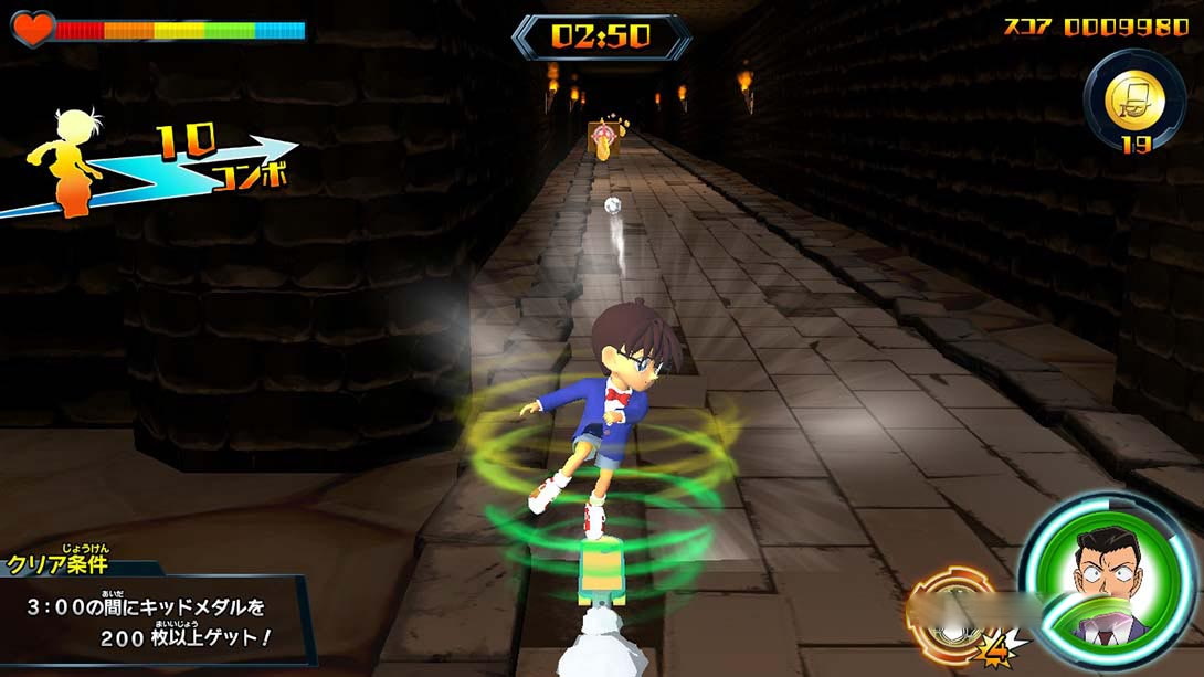 图片[1]-[Switch游戏]名侦探柯南滑板跑酷：怪盗基德与神秘的秘宝-梦境潮玩