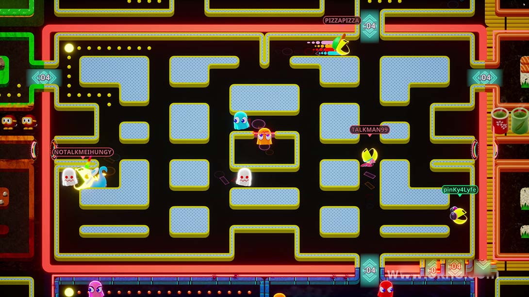 图片[1]-[Switch游戏]吃豆人 无尽地道争豆 暴食沒有极限 .PAC-MAN™ Mega Tunnel Battle™ Chomp Champs-梦境潮玩