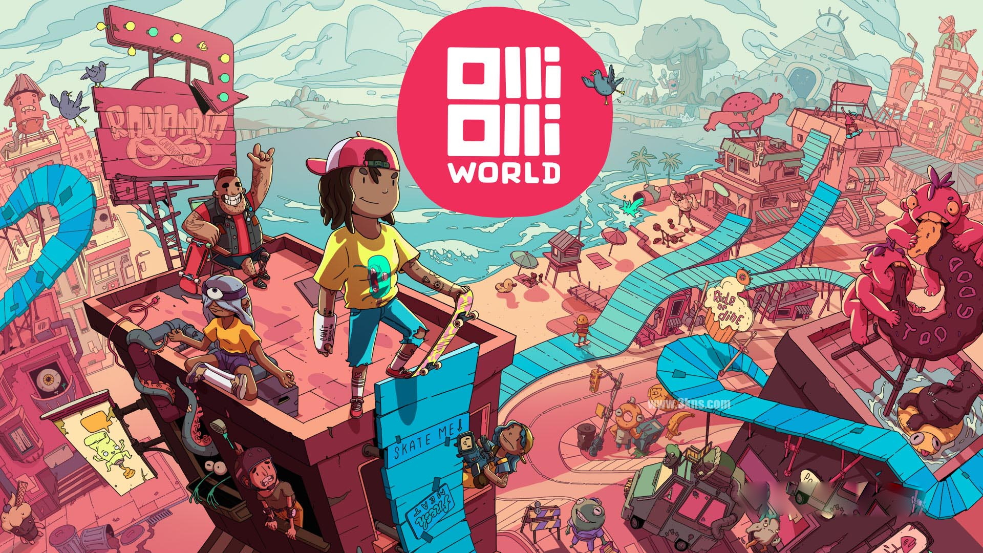 [Switch游戏]奥力奥力世界 OlliOlli World-梦境潮玩