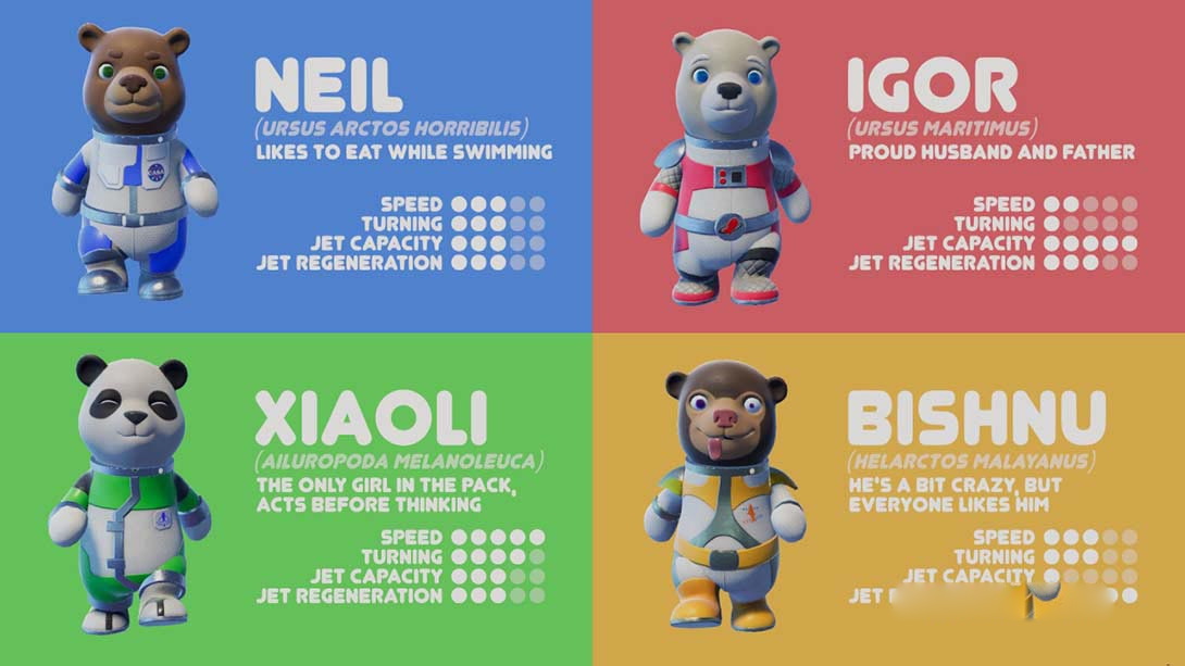 图片[1]-[Switch游戏]太空熊派对 Astro Bears Party-梦境潮玩