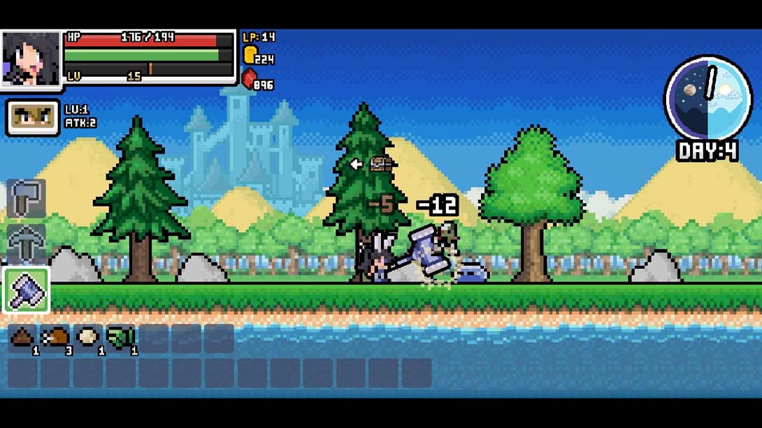 图片[1]-[Switch游戏]像素生存模拟器 Ultra Pixel Survive-梦境潮玩