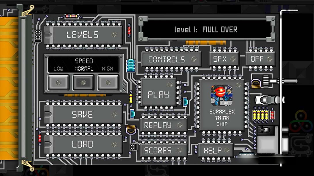 图片[1]-[Switch游戏]Supaplex Think!-梦境潮玩