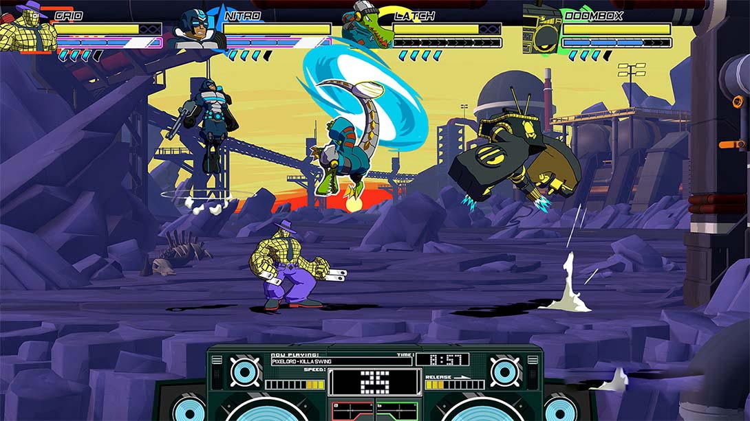 图片[1]-[Switch游戏]致命联盟：烈焰 Lethal League Blaze-梦境潮玩