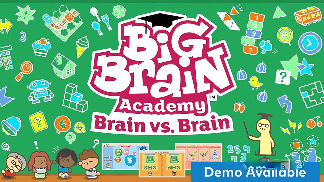 [Switch游戏]灵活脑学校 一起伸展大脑 .Big Brain Academy: Brain vs. Brain-梦境潮玩