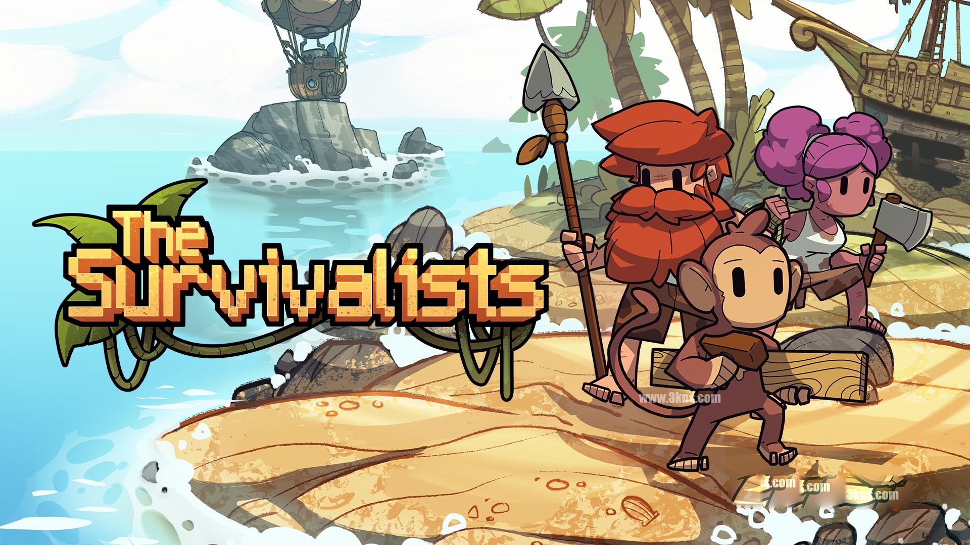 [Switch游戏]岛屿幸存者 The Survivalists-梦境潮玩