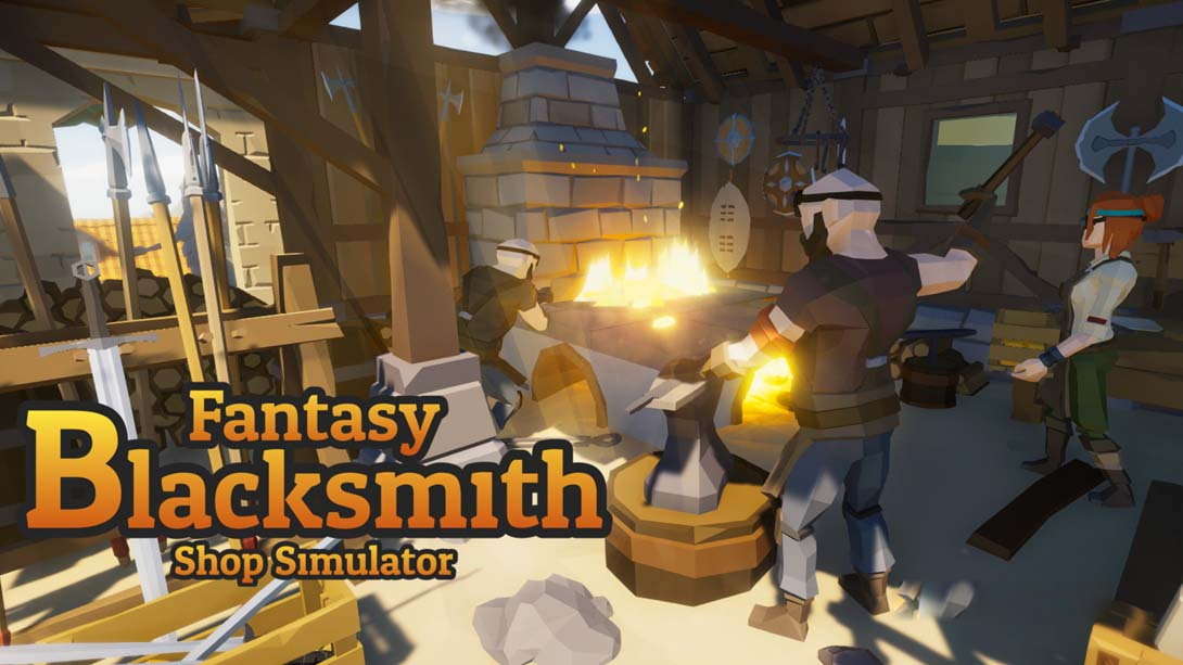 [Switch游戏]幻想铁匠店模拟器 .Fantasy Blacksmith Shop Simulator-梦境潮玩
