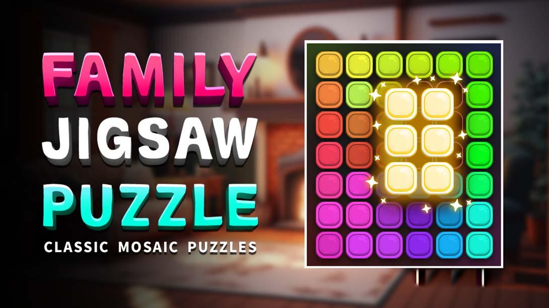 [Switch游戏]家庭拼图:经典马赛克拼图 Family Jigsaw Puzzle: Classic Mosaic Puzzles-梦境潮玩