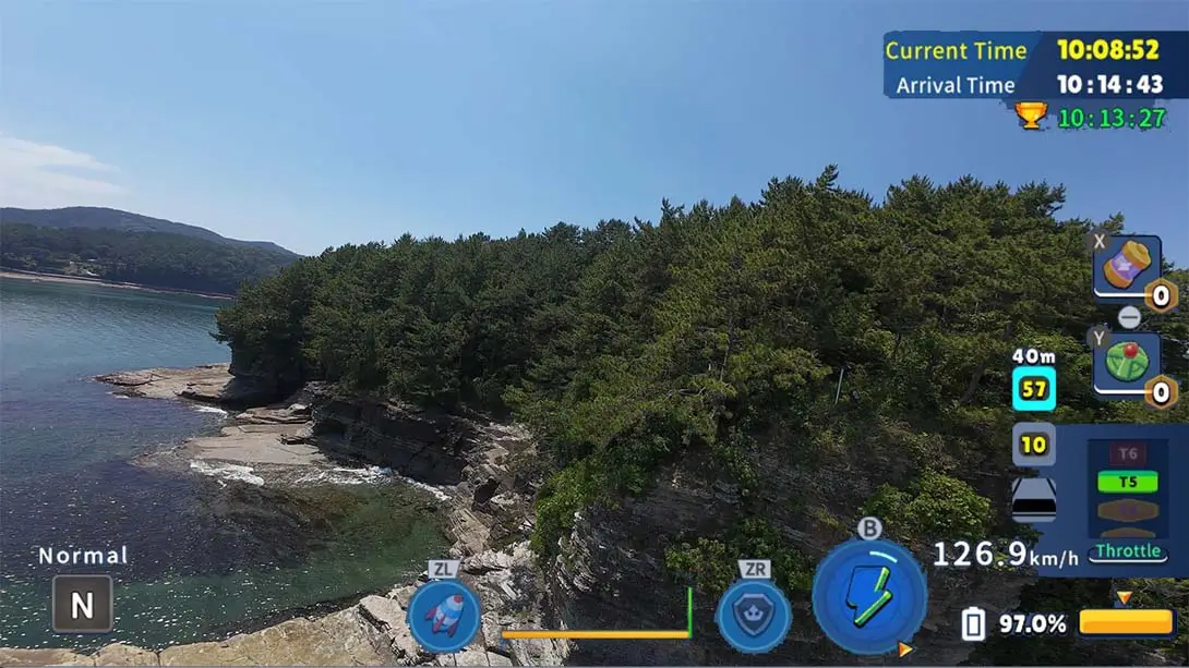 图片[1]-[switch游戏]韩国无人机飞行游览 床足岩 .Korean Drone Flying Tour Sang-jog-am-梦境潮玩