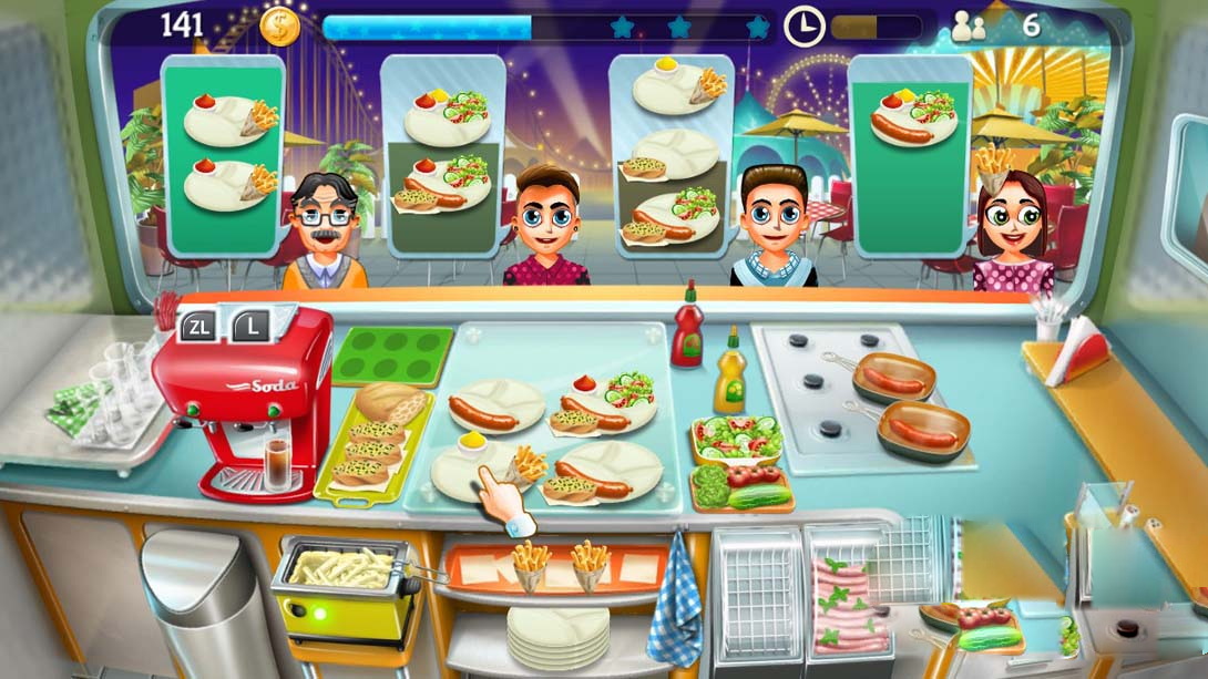 图片[1]-[Switch游戏]烹饪大亨 二合一 Food Truck Tycoons – 2 in 1 Bundle-梦境潮玩