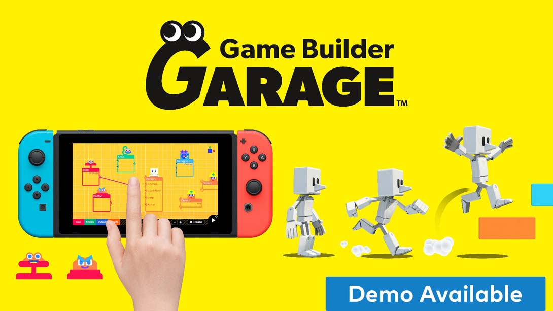[Switch游戏]附带导航！一做就上手 第一次的游戏程式设计 .Game Builder Garage-梦境潮玩