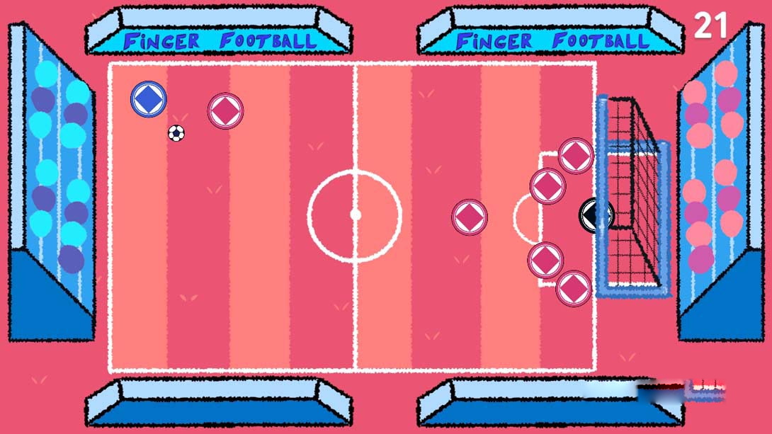 图片[1]-[Switch游戏]手指足球:两球合一 Finger Football: Goal in Two-梦境潮玩
