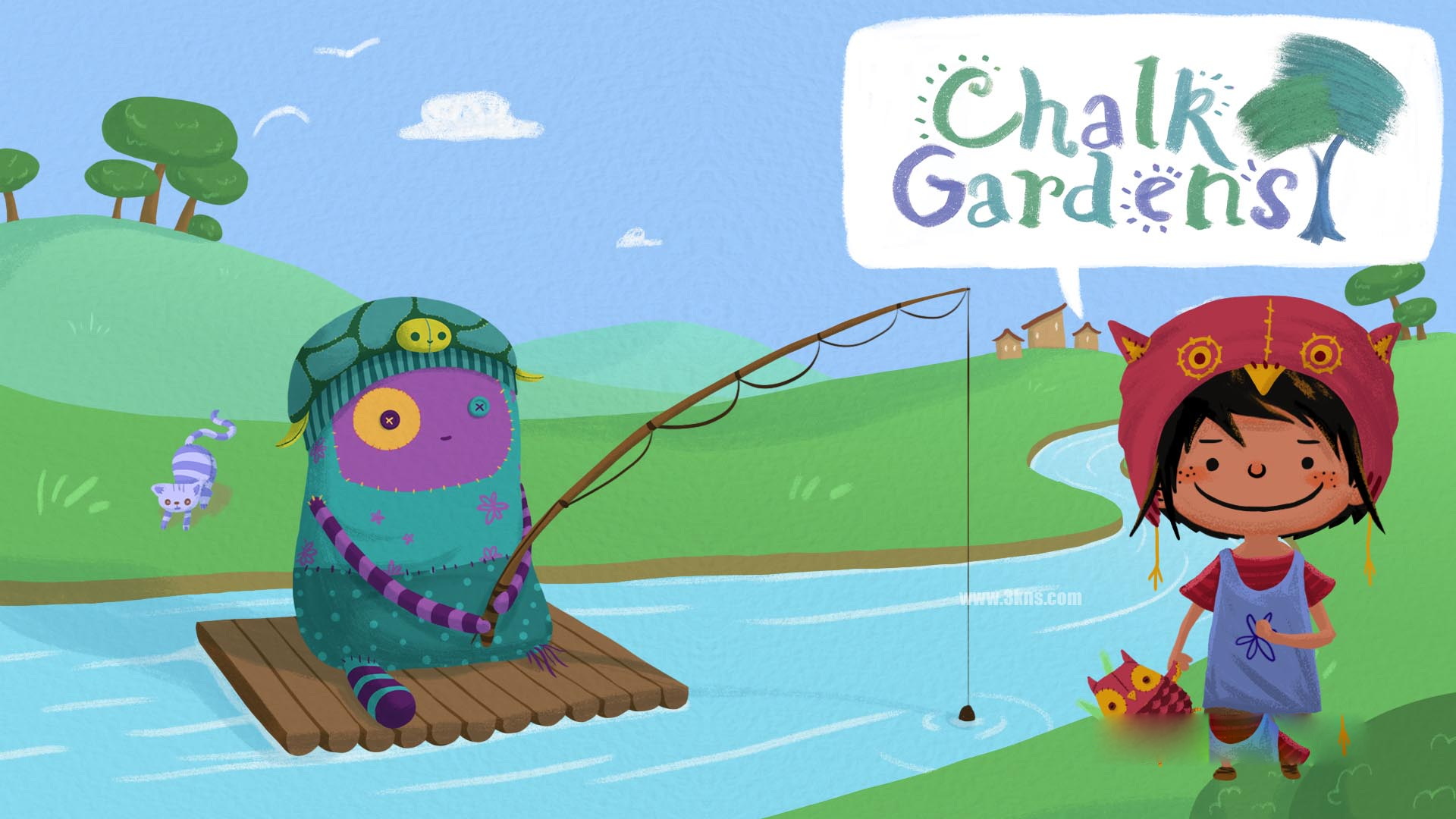 [Switch游戏]粉笔花园 Chalk Gardens-梦境潮玩